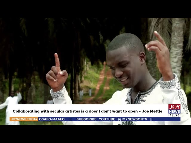 ⁣Collaborating with secular artists is a door I don't want to open - Joe Mettle