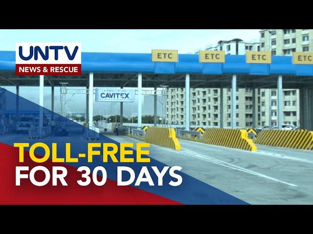 ⁣PBBM wants to speed up 30-day Manila-Cavitex toll suspension