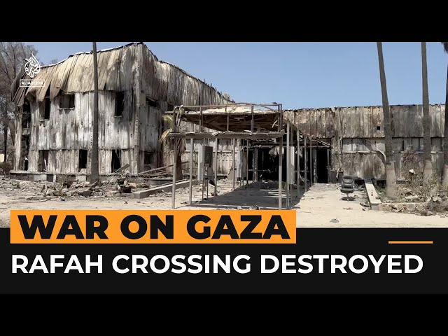 Video shows Israeli destruction of Gaza’s Rafah crossing | Al Jazeera Newsfeed