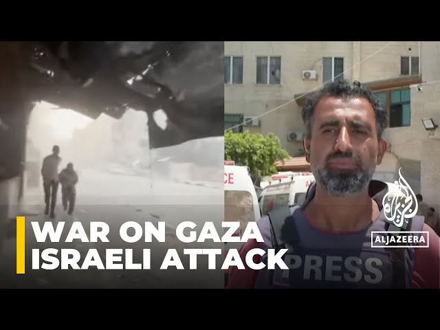 Five killed in Israeli attack on municipal building in Gaza City