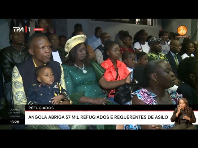 Refugiado - Angola abriga 57 mil refugiados requerentes de Asilo