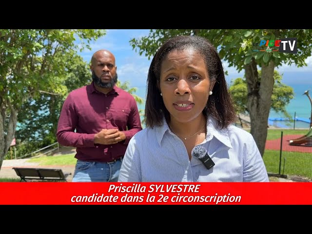 Priscilla SYLVESTRE candidate dans la 2e circonscription