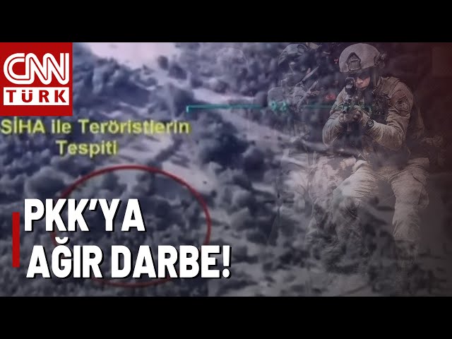 ⁣Tek Tek Öldürüldüler! PKK'nın Alan Sorumluları SİHA'larla Böyle Vuruldu