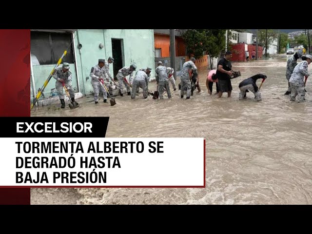 Tormenta Alberto deja afectaciones en varios de México