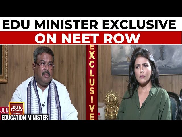⁣Education Minister Dharmendra Pradhan Exclusive | Education Ministry In Firefight Mode? |India Today