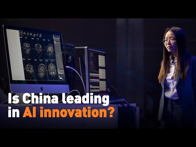 ⁣Is China leading in AI innovation?