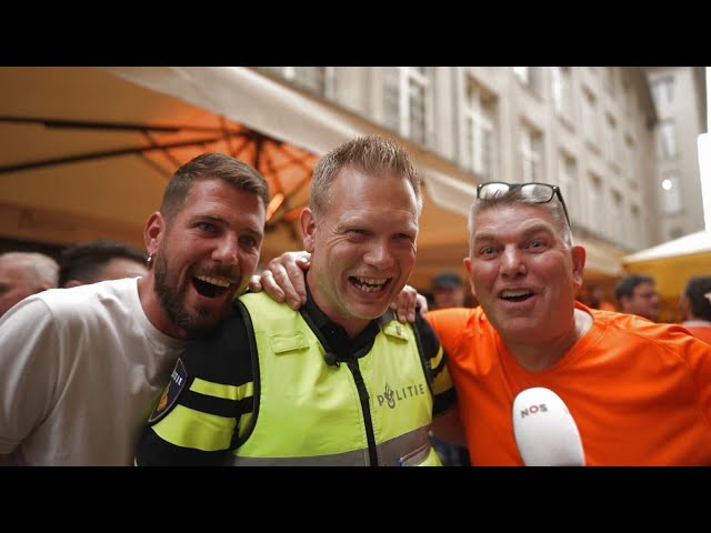 ⁣De supersterren in Leipzig? Agent Dennis en zijn Nederlandse collega's