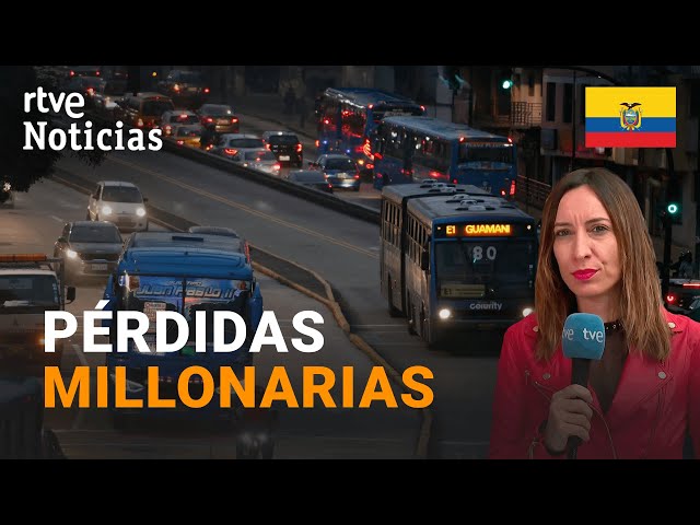 ⁣ECUADOR: Un APAGÓN MASIVO deja SIN LUZ a casi TODO el PAÍS en una GRAVE CRISIS ENERGÉTICA | RTVE