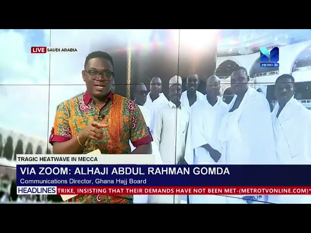 ⁣Hajj board yet to confirm death Ghanaians ----Alhaji Abdul