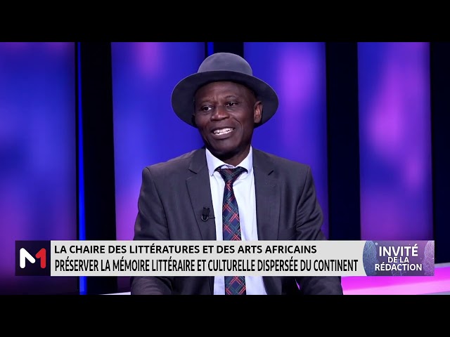 ⁣#LinvitédelaRédaction ..Zoom sur la chaire des littératures et des arts africains, avec Eugène Ébodé