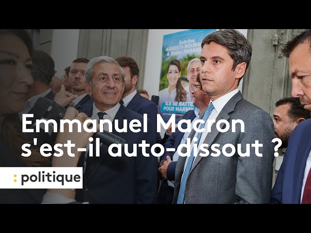 Emmanuel Macron s'est-il auto-dissout ?