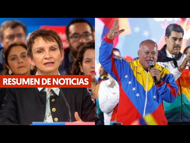 ⁣Venezuela trató a Boric de "bobo" y Tohá respondió: Noticias 21 de junio