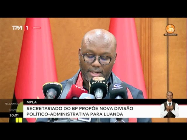 ⁣MPLA anuncia realização de Congresso Extraordinário para Dezembro