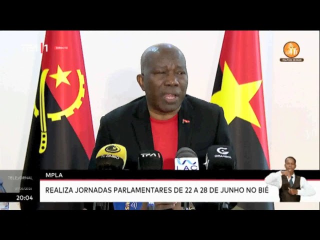 ⁣MPLA realiza Jornadas Parlamentares de 22 à 28 de Junho no Bié