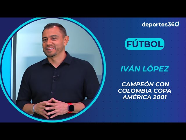 ⁣Comienza la Copa América 2024 e Iván López campeón con Colombia hace 23 años revive ese momento