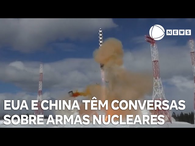 EUA e China têm conversas informais sobre armas nucleares