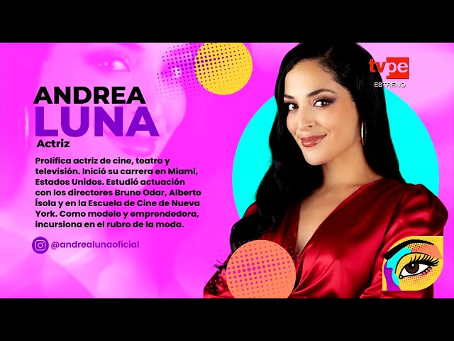⁣Miradas: Andrea Luna (21/06/2024) | TVPerú