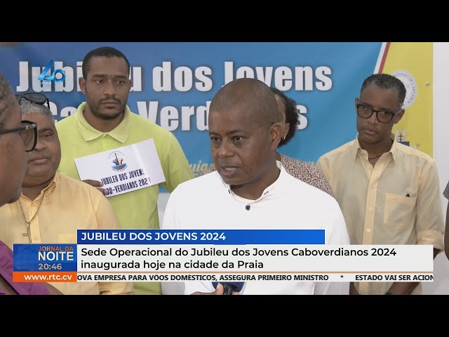 ⁣Sede Operacional do Jubileu dos Jovens Caboverdianos 2024 inaugurada hoje na cidade da Praia
