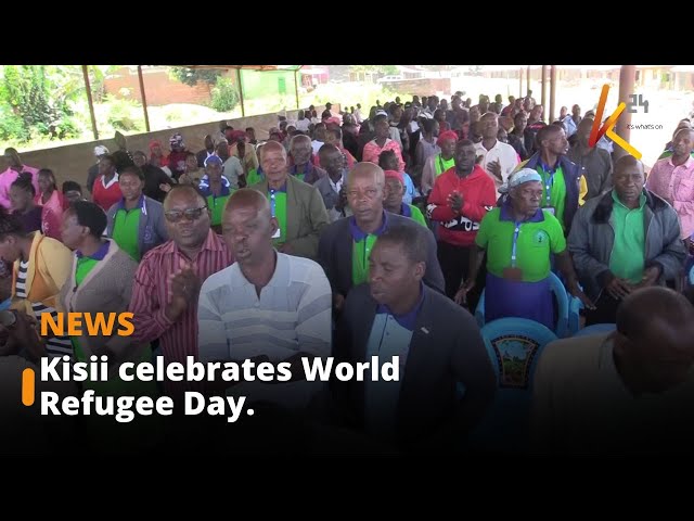 ⁣Kisii celebrates World Refugee Day.