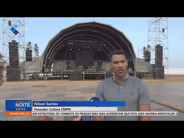 ⁣São João Porto Novo: Antigo Estádio Amílcar Cabral pronto para receber o baile popular