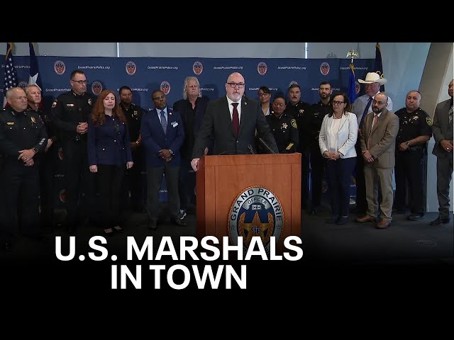 ⁣U.S. Marshals deputy director meets with North Texas law enforcement to discuss violent crime reduct