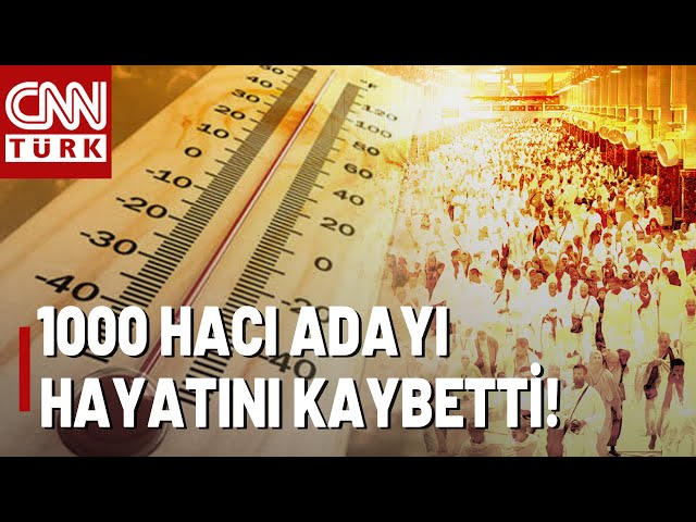 ⁣Aşırı Sıcaklara Dikkat! Mekke'de Sıcaklık 52 Dereceye Çıktı, 1000 Hacı Adayı Öldü | Akıl Çember