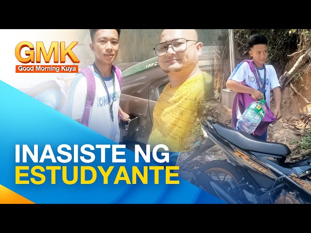 ⁣Estudyante sa Nueva Vizcaya, tumulong sa isang motorista na natirikan ng sasakyan | Something Good