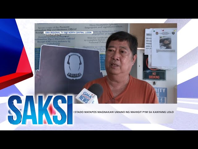 ⁣Saksi Recap: Lalaki, arestado matapos magnakaw...