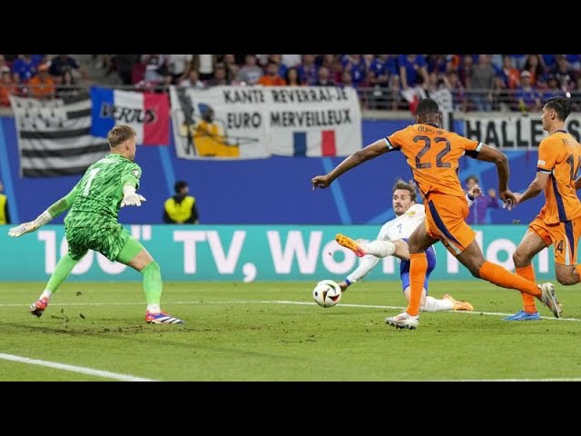 ⁣Euro 2024 latest: France 0-0 Netherlands as Mbappé-less Bleus regret missed chances