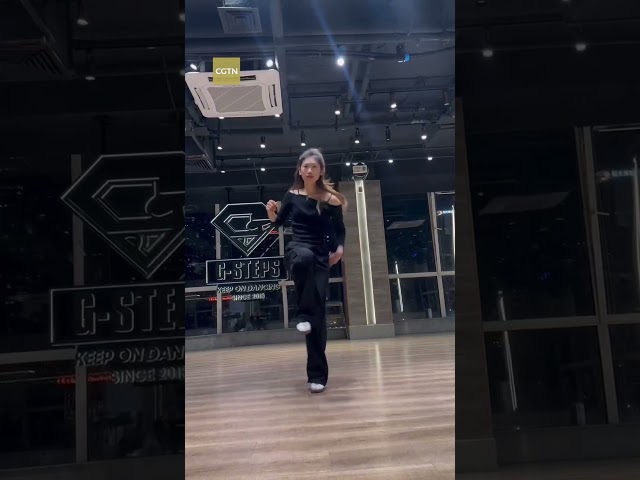 ⁣CGTN reporter Chen Jiaqi joins the Dance for Peace global breaking challenge