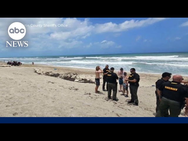 ⁣Couple drown in Florida beach rip current while on vacation with six children
