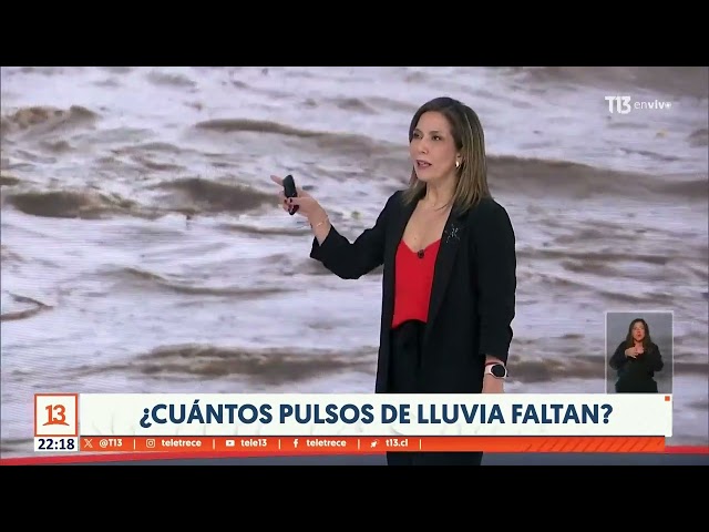 ¿Hasta qué hora llueve en la Región Metropolitana?