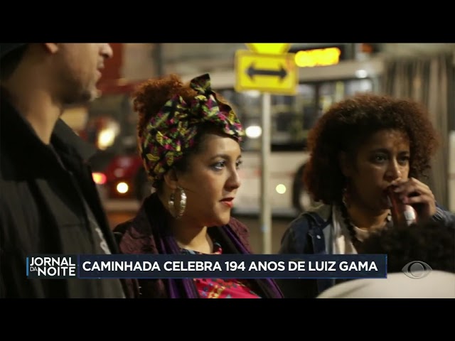 Caminhada celebra 194 anos de Luiz Gama