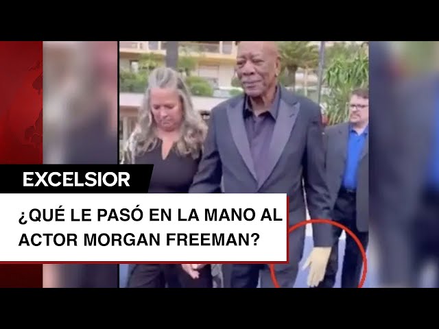 ¿Qué le pasó en la mano al actor Morgan Freeman? Preocupa reciente aparición