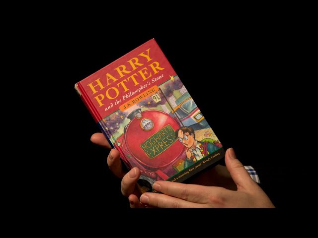 ⁣Original cover artwork for first Harry Potter book up for auction