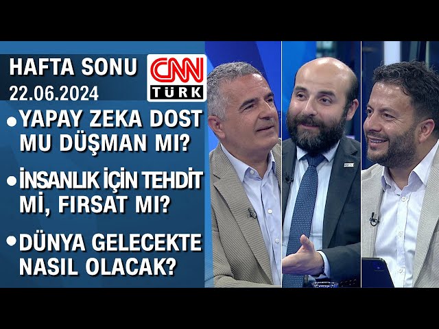 ⁣Hakkı Alkan ve Ali Murat Kırık anlattı: Yapay zekada gelinen son nokta - Hafta Sonu 22.06.2024