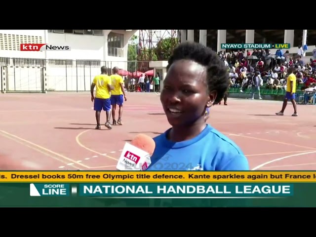 ⁣National Handball League women defending champions Nairobi Water concede defeat from KDF