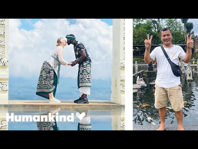 ⁣Generous couple shares their romantic Bali vacation with hired driver | Humankind