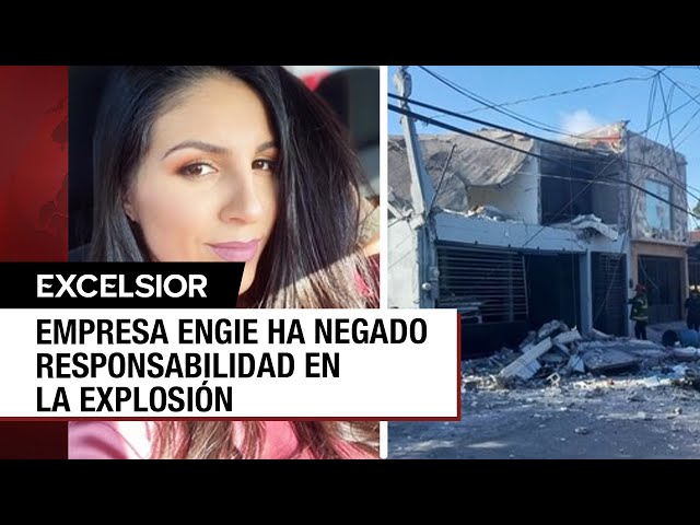 ⁣Thalía, víctima de explosión por gas en Matamoros