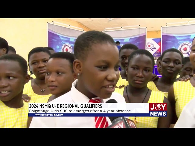 ⁣Bolgatanga Girls SHS re-emerges after a 4-year absence. #NSMQOnJoy
