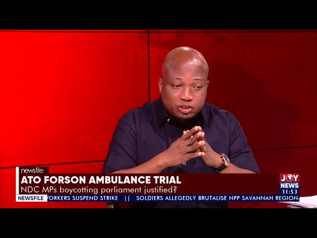 ⁣Ambulance Trial: The harassment of the minority leader must stop - Ablakwa