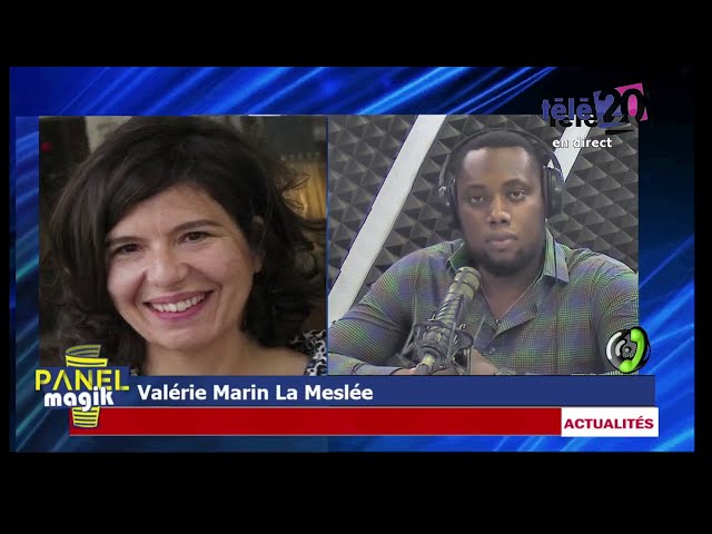 ⁣Valérie Marin La Meslée, l’auteure de Chérir Port-au-Prince, à l’occasion des 275 ans de P-au-P