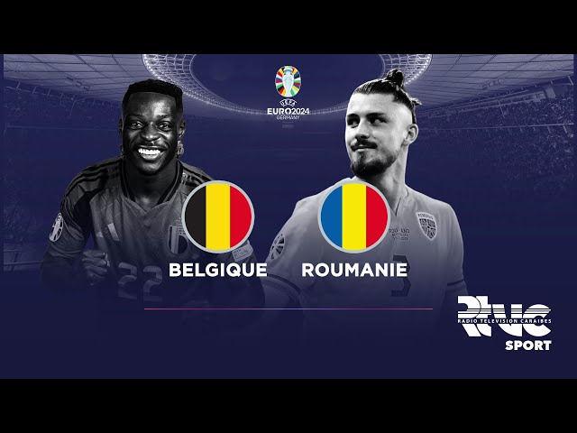 Championnat d'europe Belgique vs Roumanie 22 Juin 2024