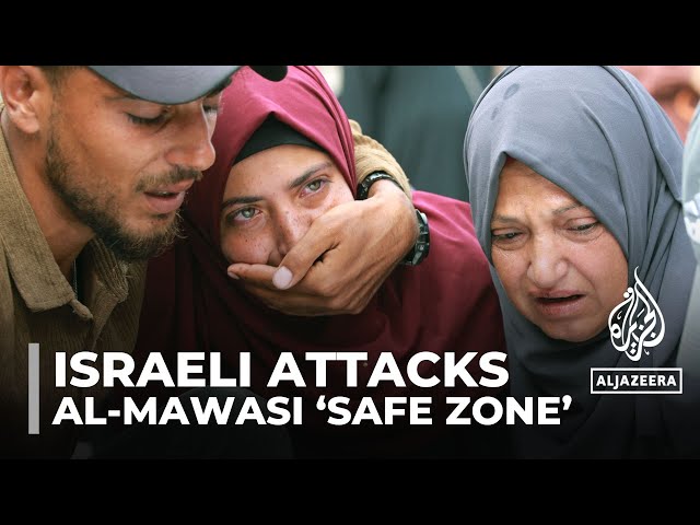 ⁣Israel pounds north Gaza after attack on southern al-Mawasi ‘safe zone’