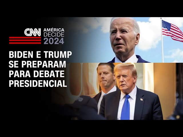 Biden e Trump se preparam para debate presidencial | CNN PRIME TIME