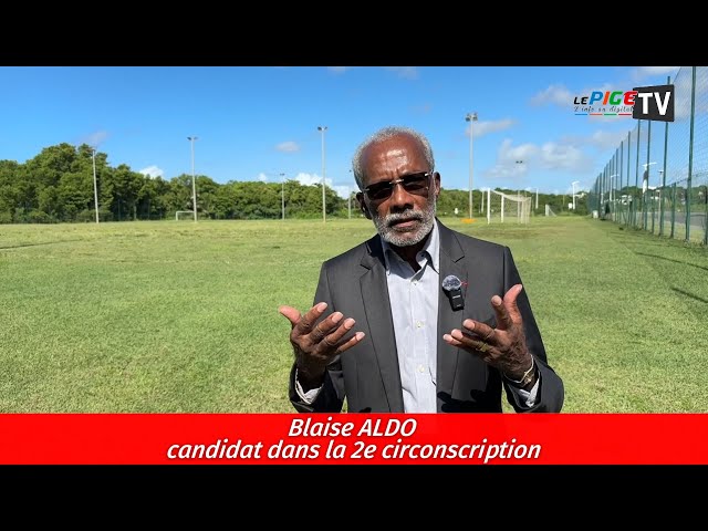 Blaise ALDO candidat dans la 2e circonscription