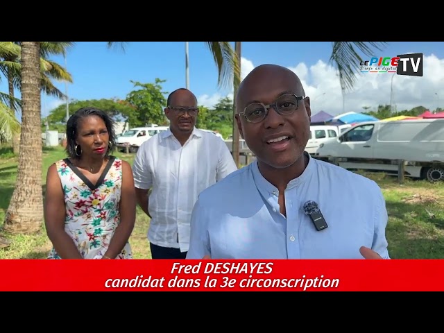 Fred DESHAYES candidat dans la 3e circonscription