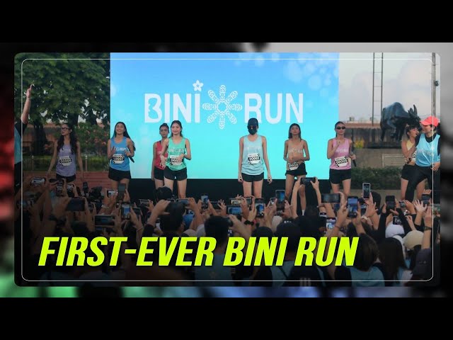 ⁣BINI thanks Blooms for support in 'BINI Run'