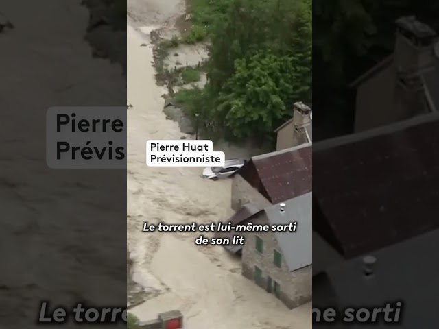 ⁣En Isère, le hameau de La Bérarde a été frappé par une crue hors norme