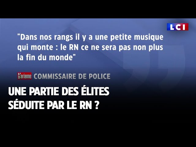 Une partie des élites séduite par le RN ?